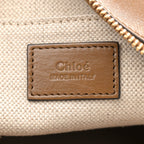 Shiny Calfskin Large Double Carry Camera Bag Dark Khaki