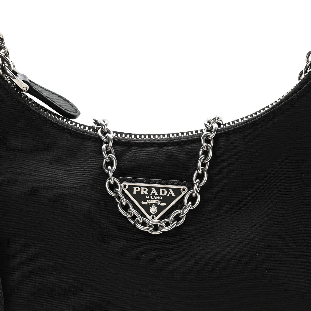 Nylon Re-Edition 2005 Shoulder Bag Black