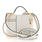 Ostrich Vanity Chain Pouch