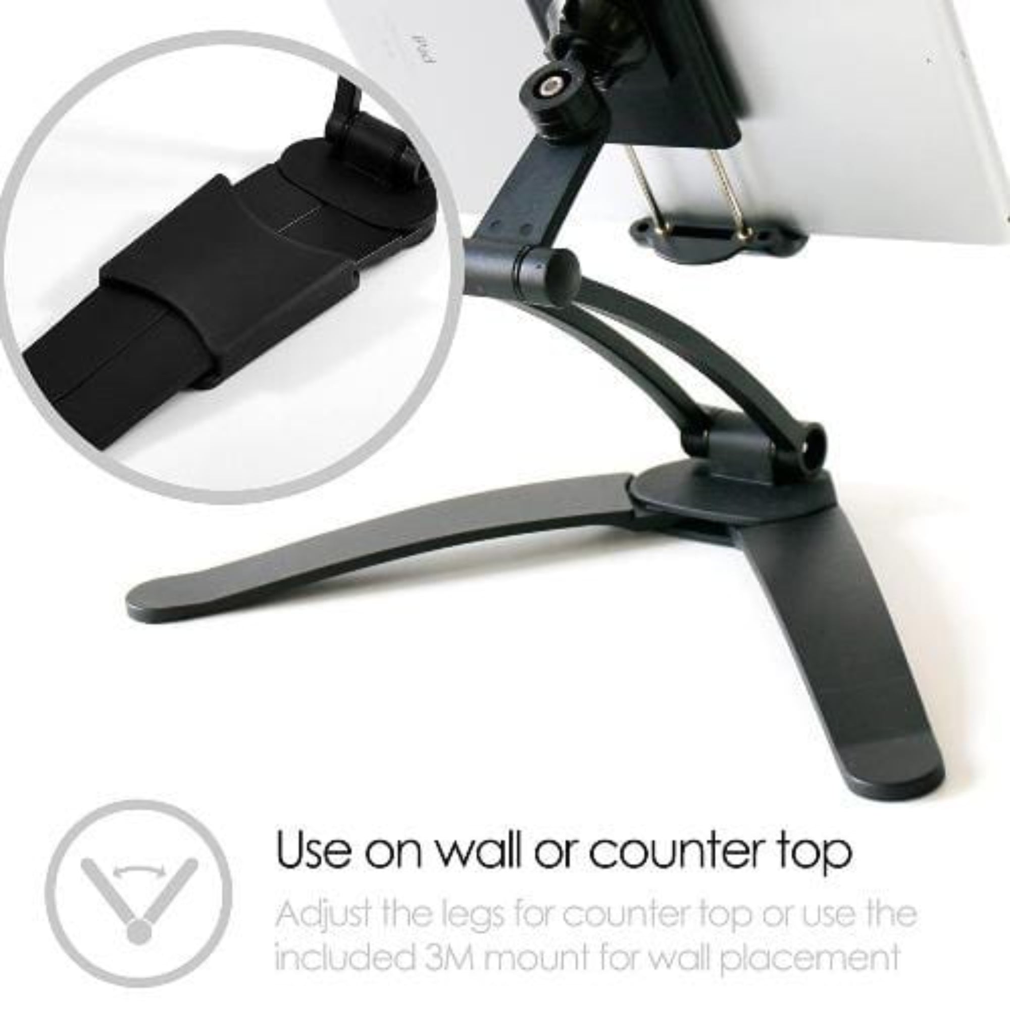 SAHARA - Gooseneck Stand - Most Phones and Tablets - Black