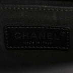 Caviar Quilted Small Boy Flap Black