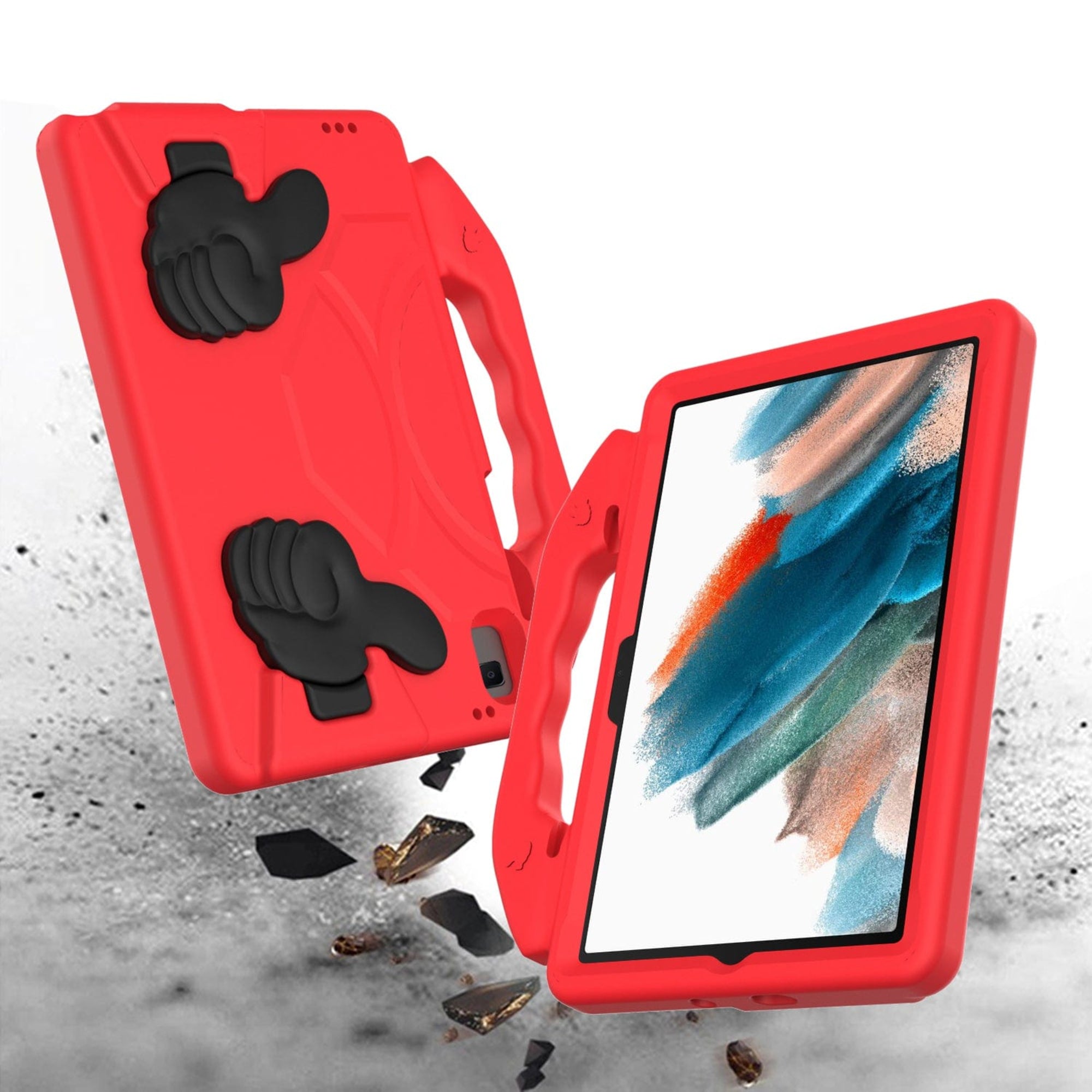 SAHARA - YES! KidProof Case for Samsung Galaxy Tab A8 - Red