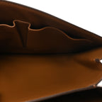 Box Calfskin Medium Classic Box Flap Bag Camel