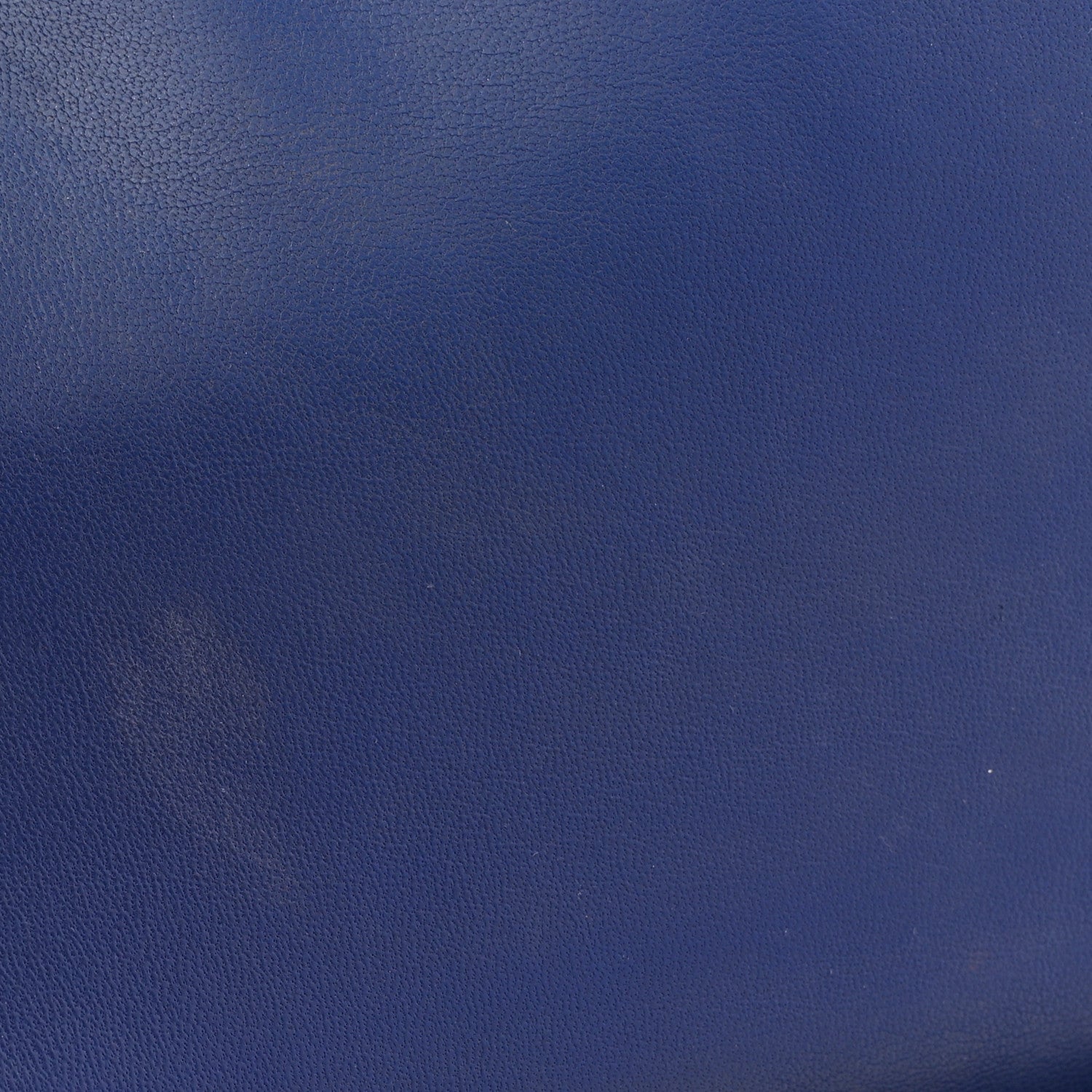 Grained Calfskin Small Trotteur  Indigo