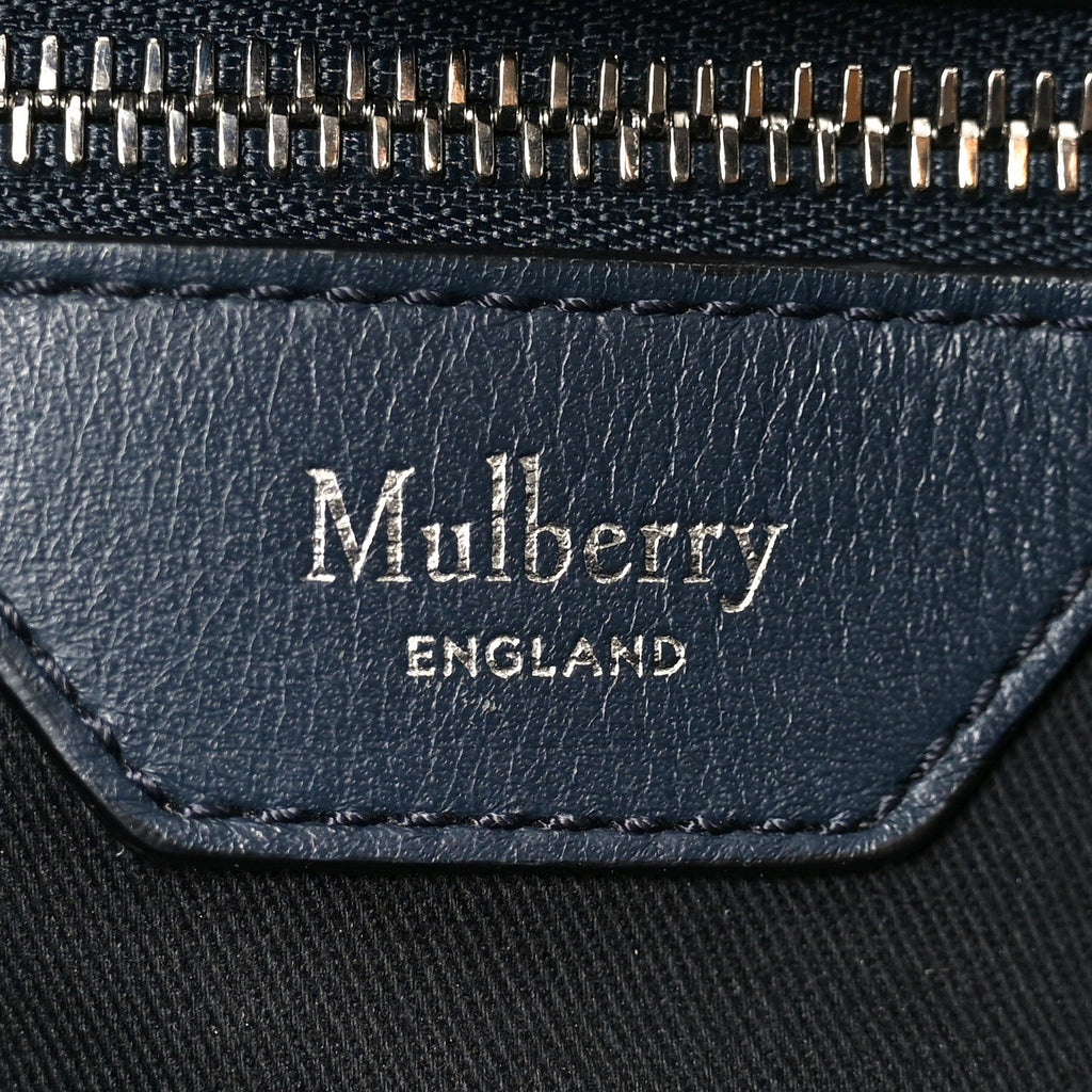 Felt Calfskin Oversized Iris Weekend Bag Midnight