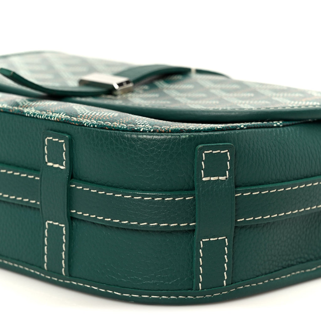 Goyardine Belvedere II PM Messenger Bag Green