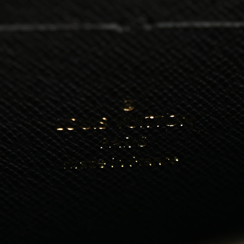 Epi Twist Belt Chain Wallet Black