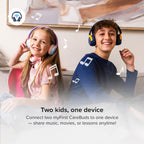 myFirst CareBuds Max - Wireless Headphones for Kids (Cotton Candy)