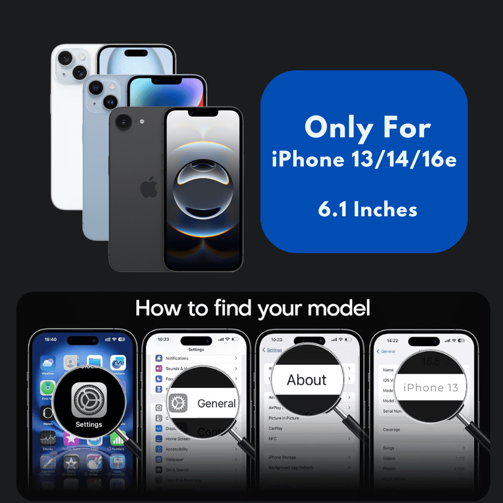 Entronix Case Compatible with iPhone 16E - Soft-Touch Dual-Layer Sleek Cover