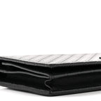 Microguccissima Crossbody Wallet Black