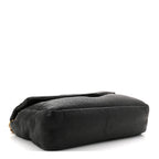 Grained Lambskin Large Calypso Black