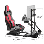 Streamdale Racing Wheel Cockpit for Fanatec, PXN, Thrustmaster, Logitech