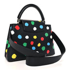 LV X YK Taurillon Capucines MM Black