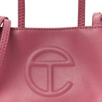 Vegan Leather Small Shopping Bag Corned Beef