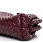 Nappa Intrecciato Small The Lauren 1980 Clutch With Chain Barolo