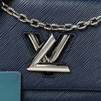 Epi Twist Shoulder Bag MM Navy