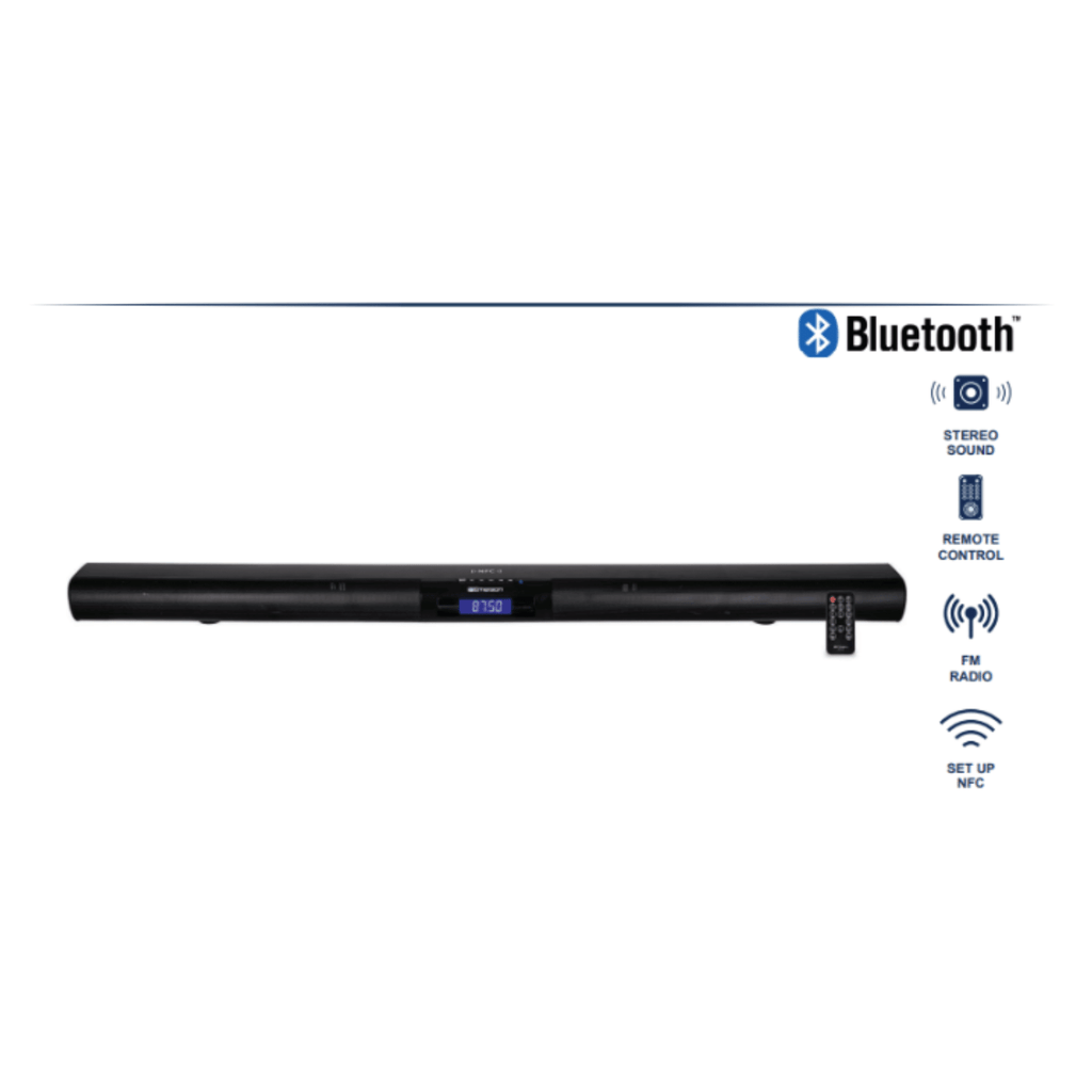42" Bluetooth Soundbar with Digital FM Radio and Remote Control