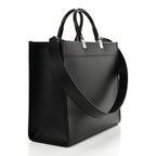 Vitello King Plexiglass Medium Fendi Sunshine Shopper Tote Black White