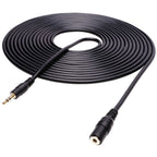 Movo MC20 3.5mm TRS Female to Male Extension Cable - 20ft