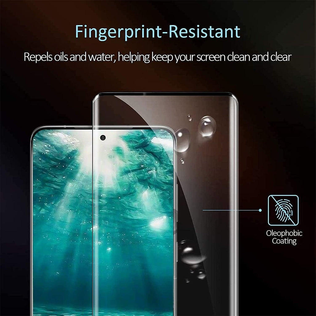 Entronix Clear Screen Protector Compatible with Galaxy Note 10 - 2-Piece Combo