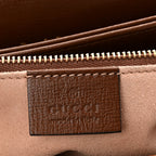 Azalea Calfskin Horsebit 1955 Shoulder Bag Brown Sugar