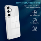 Entronix Case Compatible with Galaxy S26 - [Hard Back] Clear Cover