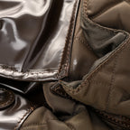 Nylon Quilted Bromley Hobo Brown