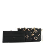 Empreinte Monogram Giant Felicie Pochette Black Beige
