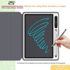 10 Inch LCD Note Book ; LCD Writing Tablet With Leather Protective Case; Electronic Drawing Board For Digital Handwriting Pad Doodle Board; School Or Office; Black