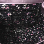 Iridescent Calfskin Quilted Ground Control Backpack Pink