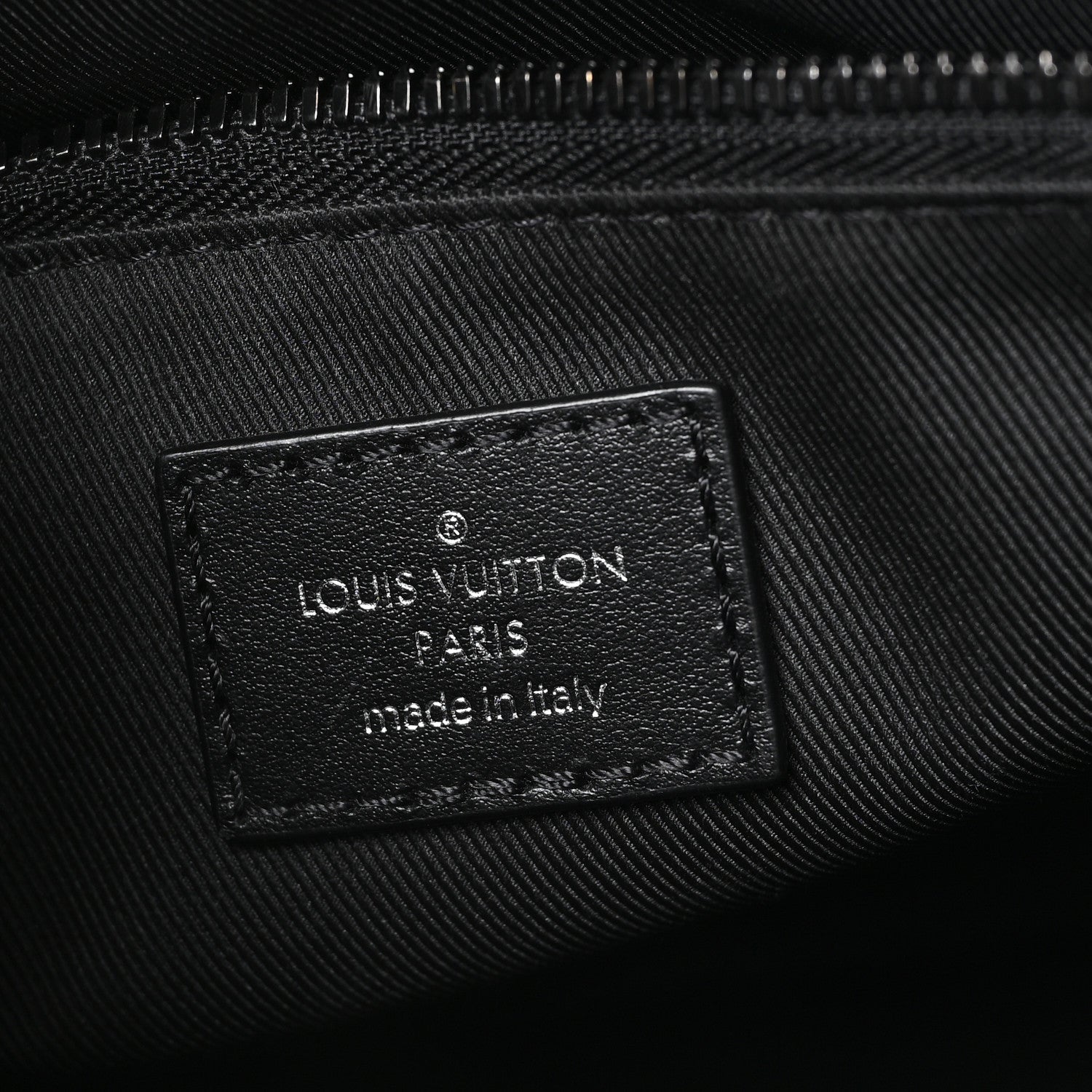 Epi Sac Plat Fold Bag Black