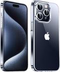 Entronix Case Compatible with iPhone 15 Pro Max - [Hard Back] Thick Clear
