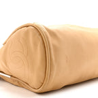 Lambskin Large Ultimate Soft Tote Beige