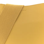 Soft Grained Calfskin Small Sangle Bucket Bag Ocre