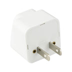 Reiko Universal Europe Eu / Uk / Au To Us Travel Plug Power Adapter Converter In White