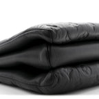 Lambskin Embossed Monogram Coussin MM Black
