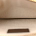 GG Supreme Monogram Textured Dollar Calfskin Blondie Belt Bag Beige Ebony New Acero