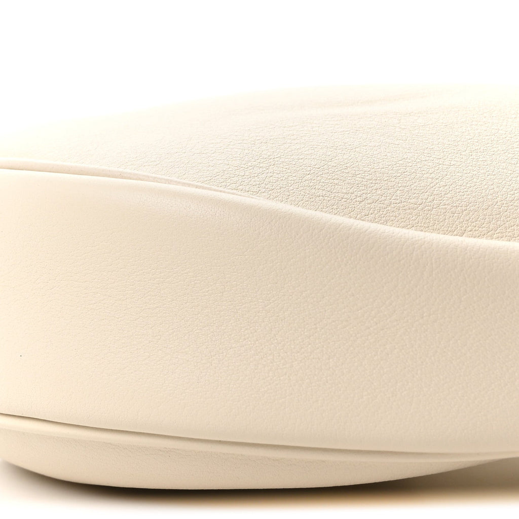 Supple Grained Calfskin Teen Lulu Shoulder Bag Rice