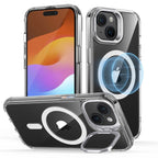 SAHARA - Venture Series Clear Case with Kickstand - iPhone 15 Plus
