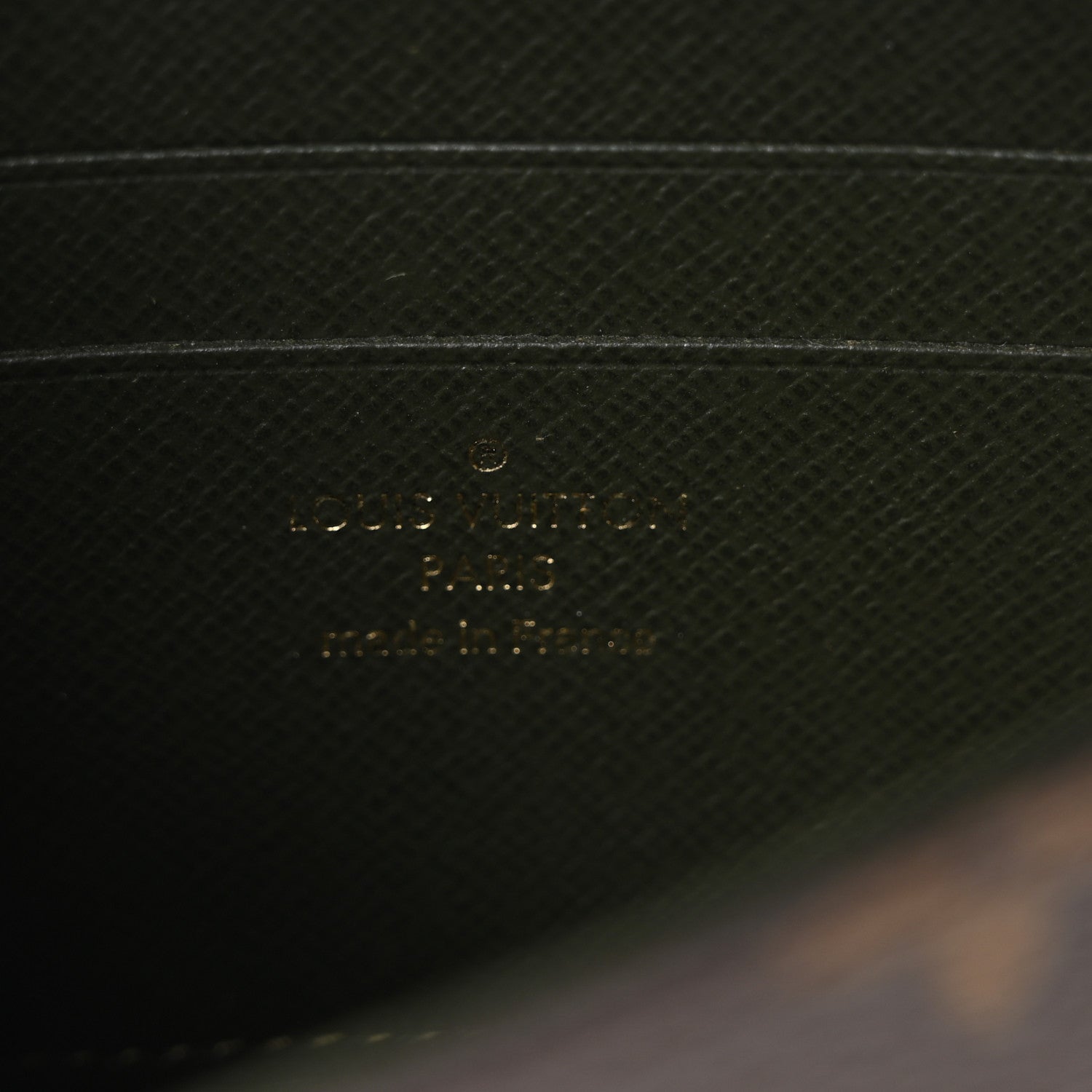 Monogram Felicie Strap & Go Kaki