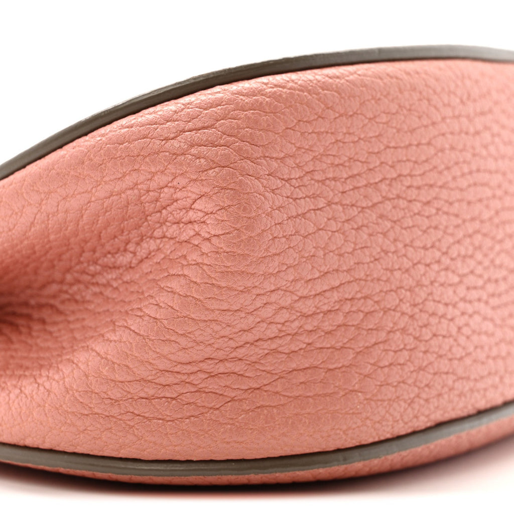 Grained Lambskin Nano Drew Shoulder Bag Misty Rose