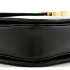 Shiny Calfskin Medium Triomphe Black