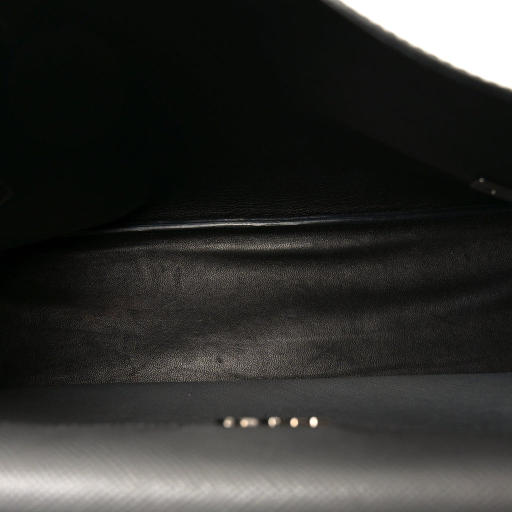 Saffiano Cuir Convertible Top Handle Tote Marmo