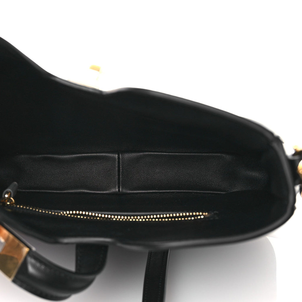 Smooth Calfskin Small Camille 16 Soft Bag Black
