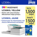 LC506XLY High Yield Yellow Ink