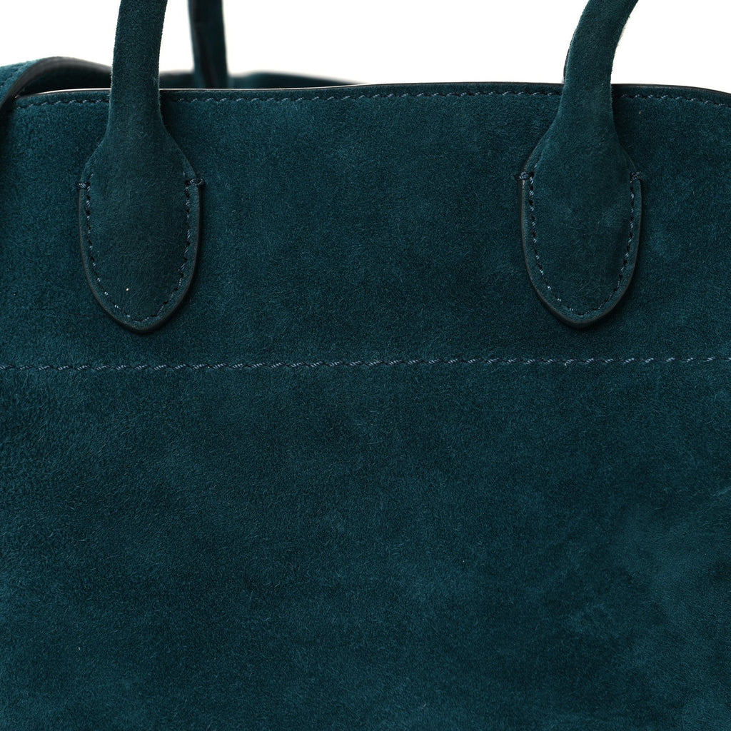 Suede Soft Margaux 10 Bag Teal Green