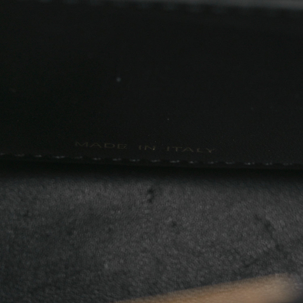 Shiny Nappa Petite Peekaboo I SEE U Satchel Black