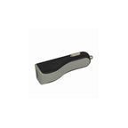 Reiko Micro Usb Car Charger With Data Usb Cable In Black