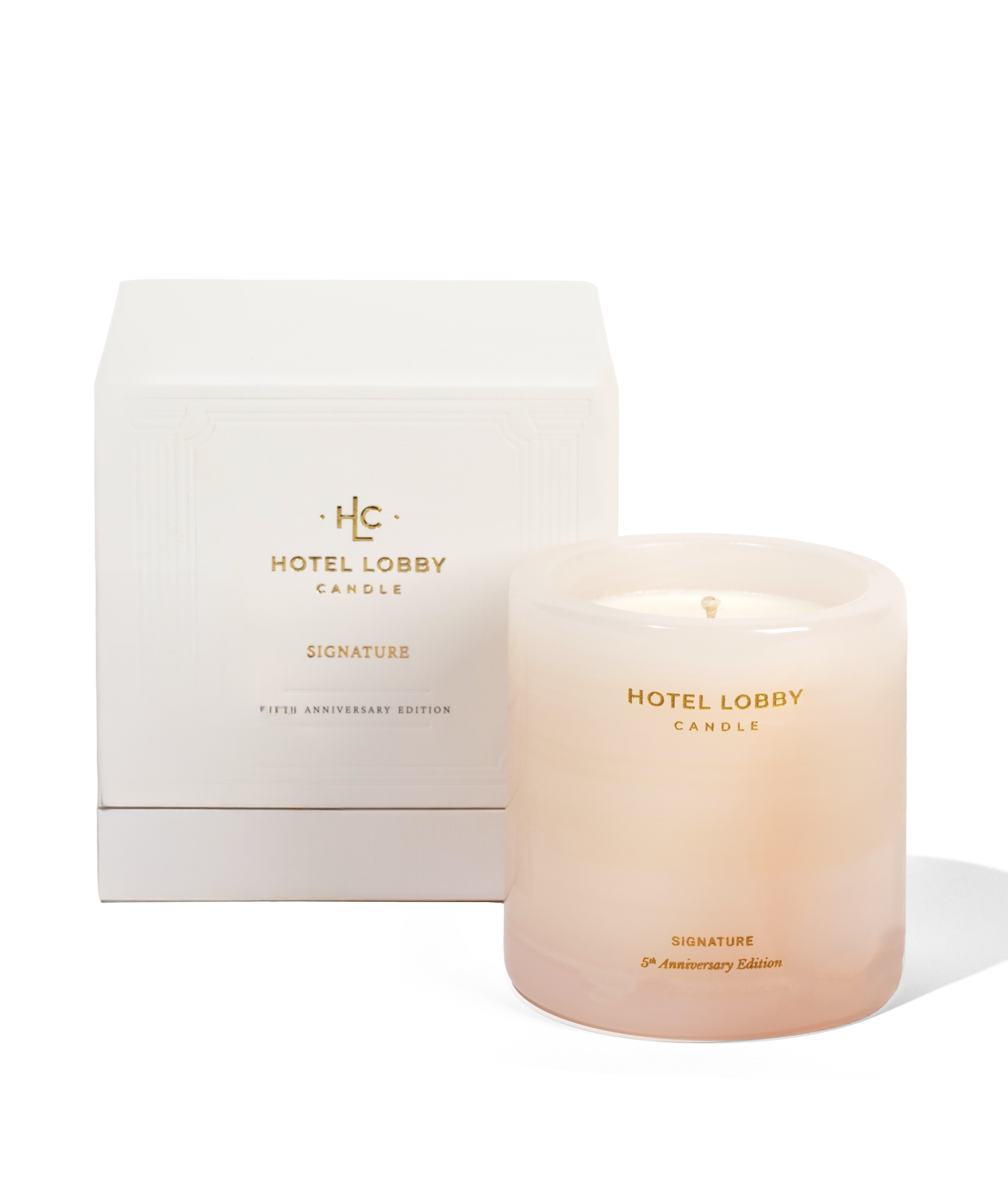 Fifth Anniversary Signature Candle