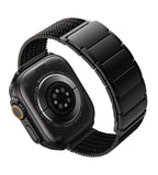 KUXIU Black Stainless Steel Magnetic Apple Watch Band